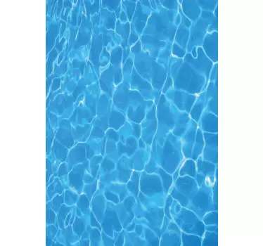 Kühlschrank Sticker Wassertextur - TenStickers