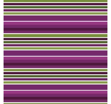 Folie Tür kräftige horizontale streifen - TenStickers