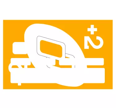 Kreditkarte aufkleber im orangefarbenen design - TenStickers