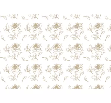 Laptop Aufkleber elegante botanische komposition - TenStickers