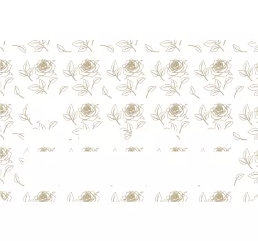 Kreditkarte Aufkleber rosenmuster-design - TenStickers
