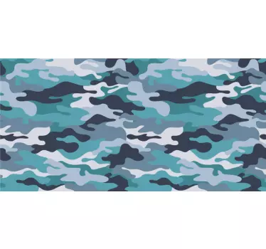 Fahrrad aufkleber im camouflage muster design - TenStickers
