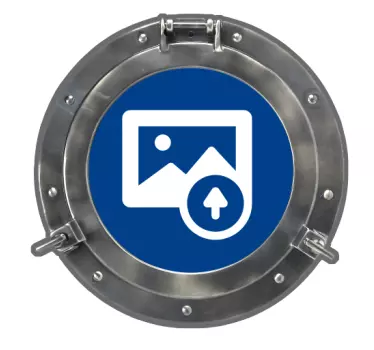Wandtattoo maritim Jugendzimmer Bullauge - TenStickers