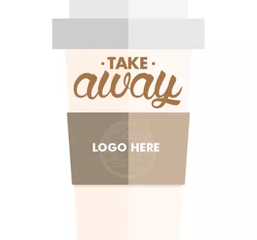 Take away Aufkleber - TenStickers