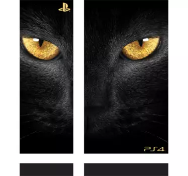 Katzenaugen Aufkleber für die Ps4 - TenStickers