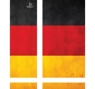 Deutschland Sticker für die Ps4 - TenStickers