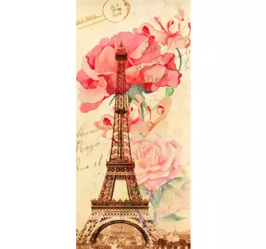 Wandtattoo Eiffelturm - TenStickers