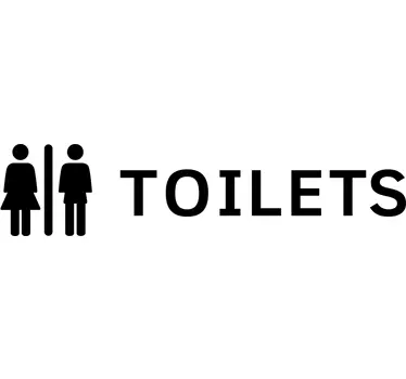 Sticker Toilette - TenStickers