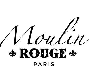 Wandtattoo Schlafzimmer Paris Moulin Rouge - TenStickers