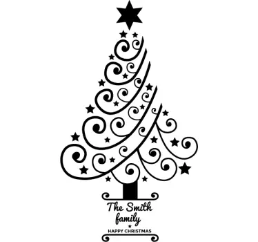 Tannenbaum Sticker - TenStickers
