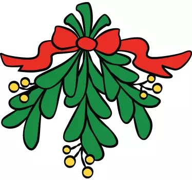 Mistletoe Aufkleber - TenStickers