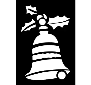 Weihnachtsglocke Sticker Spray - TenStickers