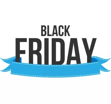 Aufkleber Black Friday - TenStickers