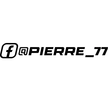 Autoaufkleber rennsport facebook - TenStickers