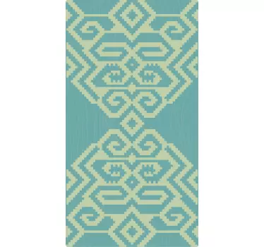 Sticker IPhone abdeckung mit geometrischem muster - TenStickers