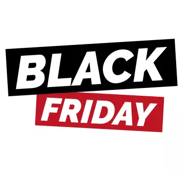 Black Friday Sticker Sale - TenStickers