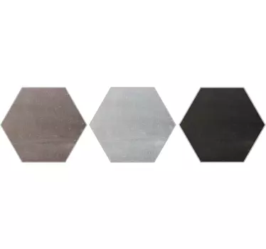 Bodenaufkleber Hexagon Muster - TenStickers