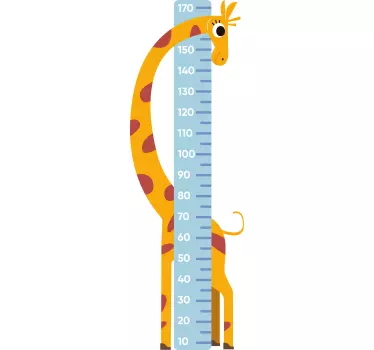 Wandsticker Messlatte Giraffe Kinderzimmer - TenStickers