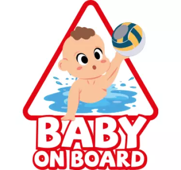 Baby on Board Autoufkleber Design - TenStickers