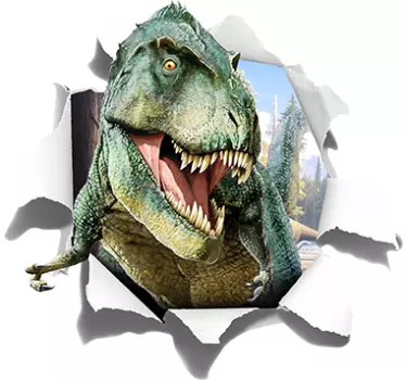3D Aufkleber T-Rex - TenStickers