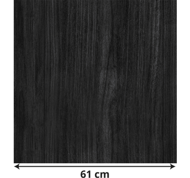 Klebefolie - Schwarzes Holz - TenStickers
