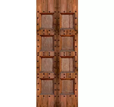 Türaufkleber Mittelalter Design - TenStickers