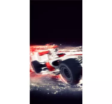 Autoaufkleber rennwagen Design - TenStickers