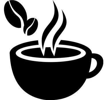Aufkleber für Küchengerät die Kaffee-Tasse - TenStickers