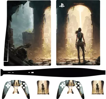 PS5 Aufkleber Design Videospiel - TenStickers