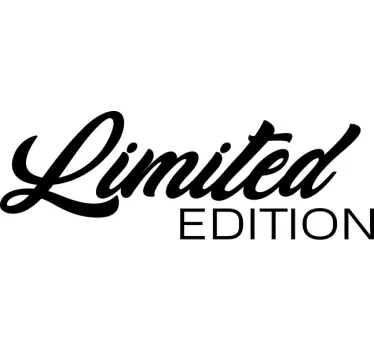 Autoscheibe Aufkleber "limited Edition" - TenStickers