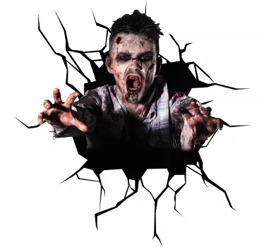 Aufkleber Auto Zombie mit Special Effects - TenStickers