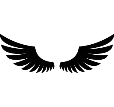 Motorrad Aufkleber Helmflügel - TenStickers