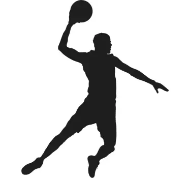 Laptop Aufkleber "Jumpman"  - TenStickers