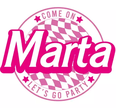Sticker Iphone let's go party! - TenStickers