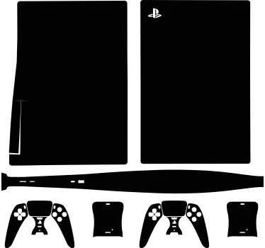 Einfarbig Matt PS5 Skin - TenStickers
