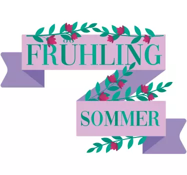 Schaufenster Aufkleber frühlings-sommer-promo - TenStickers