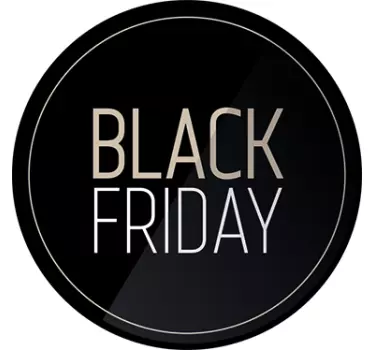 Schaufensteraufkleber Black Friday Sticker elegant - TenStickers