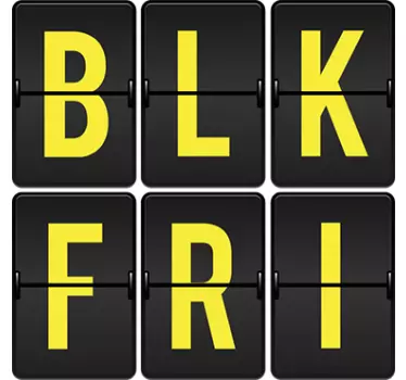 Sticker Black Friday - TenStickers