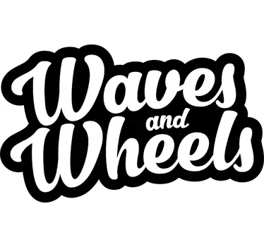Wandtattoo Waves and Wheels - TenStickers