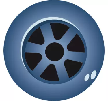 Abfluss Aufkleber - TenStickers