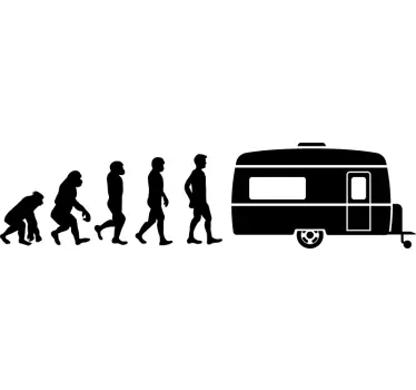 Camper Evolution Wohnmobil Aufkleber - TenStickers