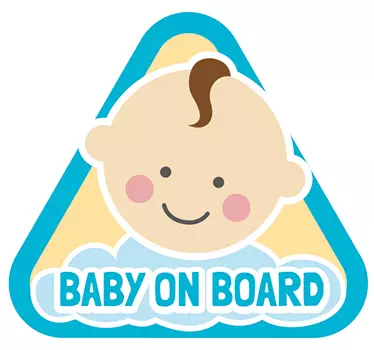 Baby on Board Aufkleber für Auto - TenStickers