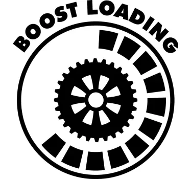 Autoaufkleber boost-lade-design - TenStickers