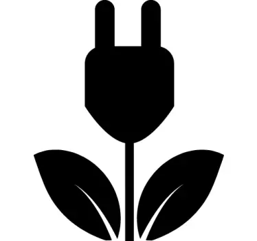 Elektroauto Stecker Autoaufkleber - TenStickers