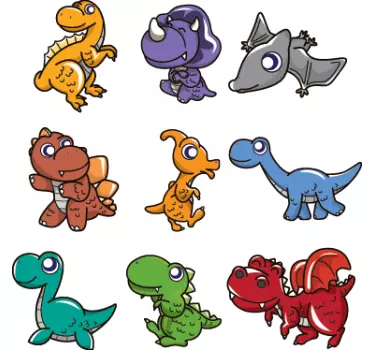 Baby Dinos Aufkleber - TenStickers