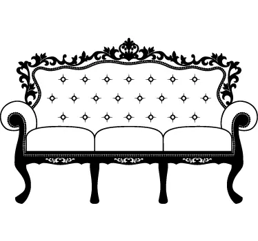 Barock Sofa - TenStickers