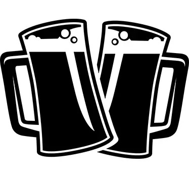 Bier Aufkleber - TenStickers