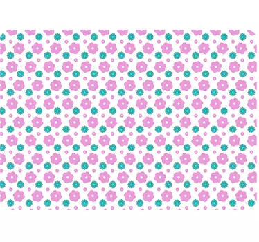 Blumen Laptop Aufkleber - TenStickers