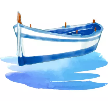 Boot Schatten Wandaufkleber maritim - TenStickers