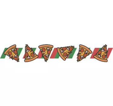 Wandtattoo Pizza - TenStickers